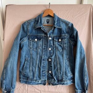 GAP Jean Jacket Women's Classic Blue Cowgirl country western biker rodeo festiva